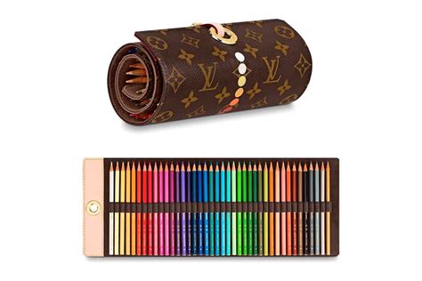 louis vuitton pencil case roll